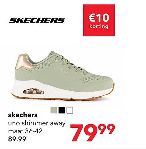 Skechers uno shimmer away €10 korting