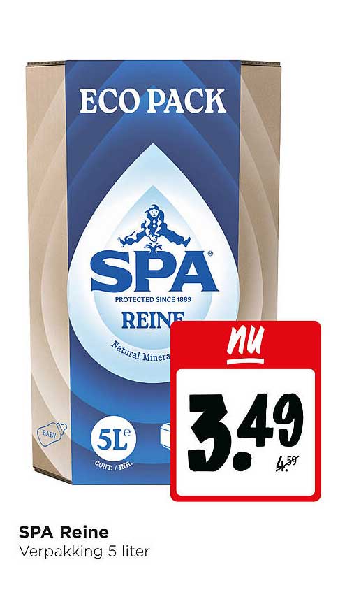 SPA Reine Verpakking 5 liter