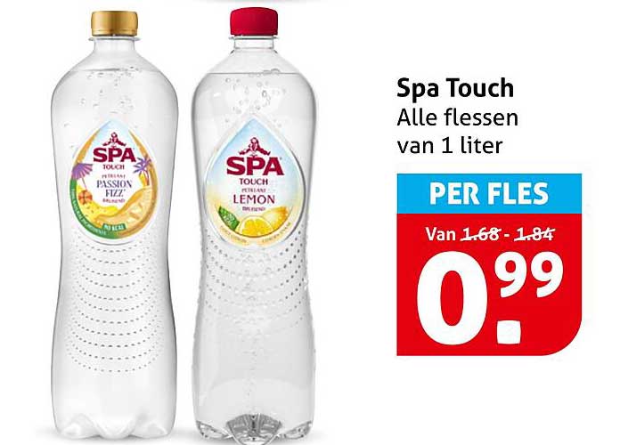 Spa Touch Alle flessen van 1 liter