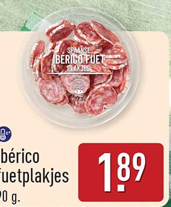 Spaanse Ibérico fuet plakjes