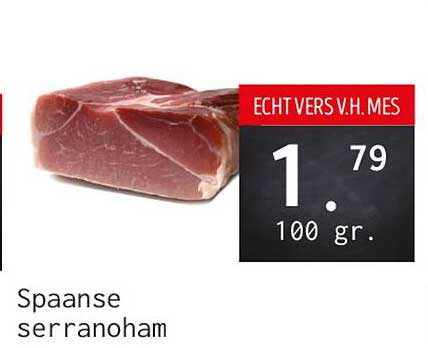 Spaanse serranoham