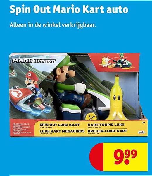 Spin Out Mario Kart auto