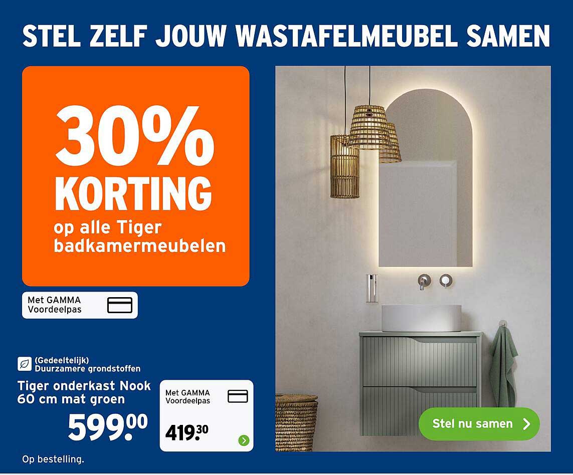 STEL ZELF JOUW WASTAFELMEUBEL SAMEN