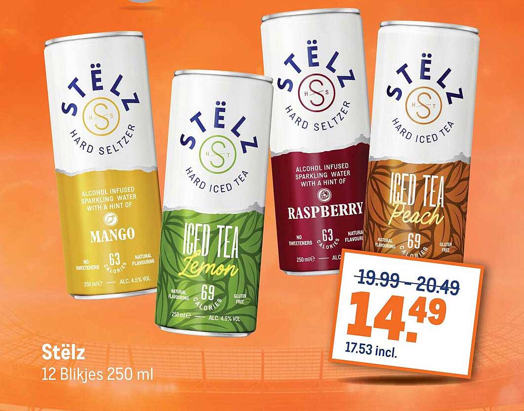 Stëlz 12 Blikjes 250 ml