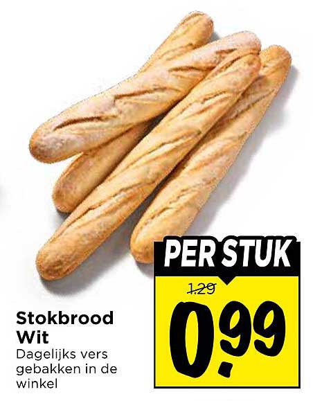 Stokbrood Wit