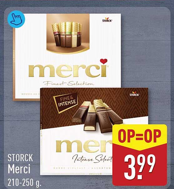 Storck Merci 210-250 g OP=OP