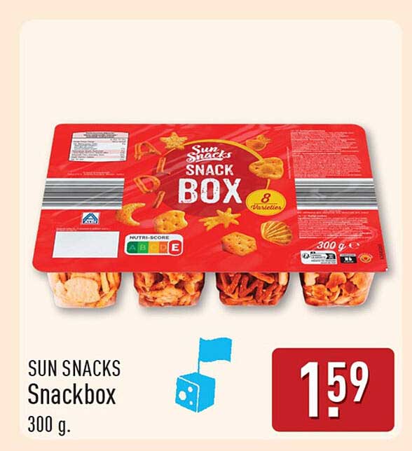 SUN SNACKS Snackbox 300 g.