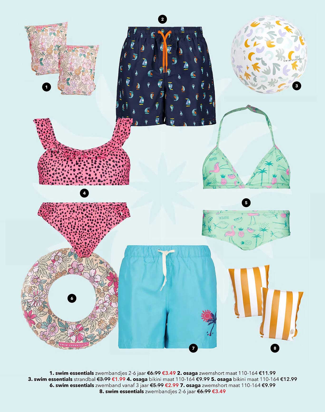 swim essentials zwembandjes 2-6 jaar