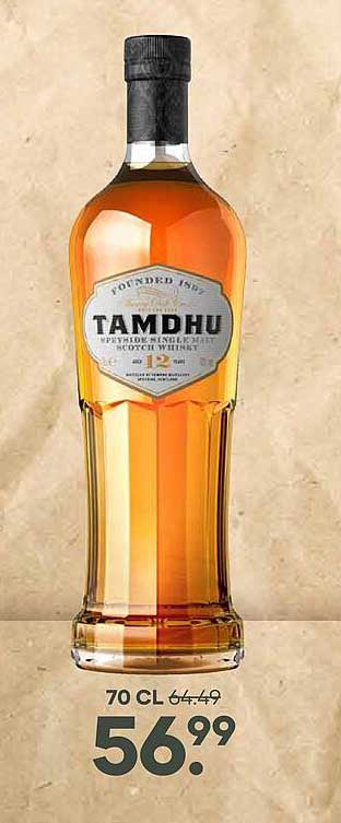 Tamdhu Speyside Single Malt Whisky 12 Year Old