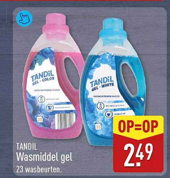 TANDIL Wasmiddel gel 23 wasbeurten OP=OP