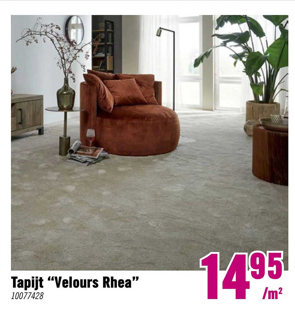Tapijt “Velours Rhea”