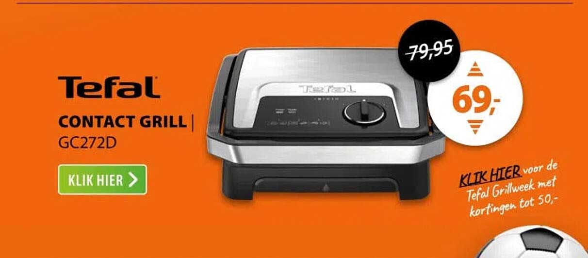 Tefal CONTACT GRILL GC272D