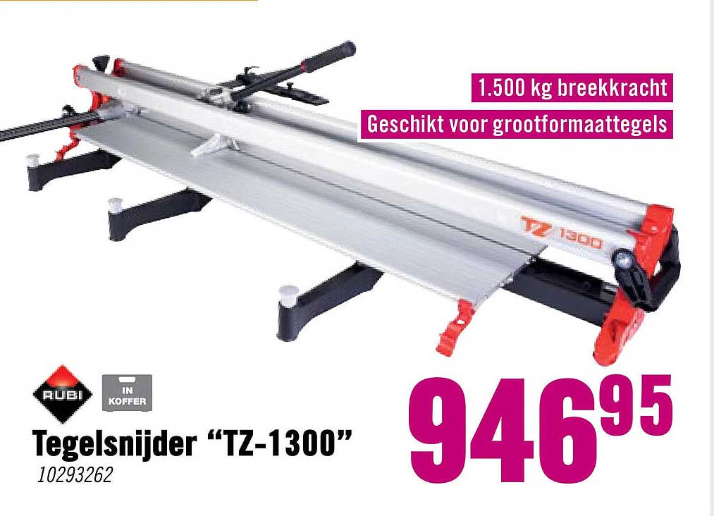 Tegelsnijder “TZ-1300”