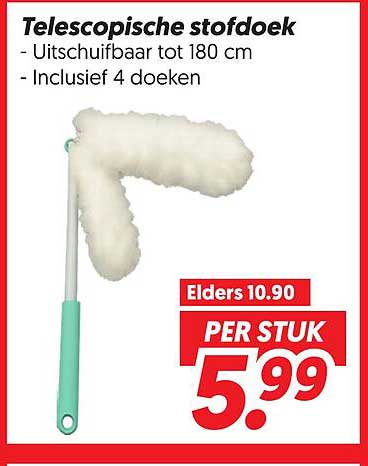 Telescopische stofdoek