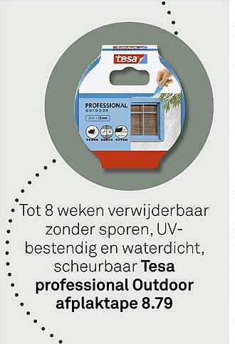 Tesa professional Outdoor afplaktape
