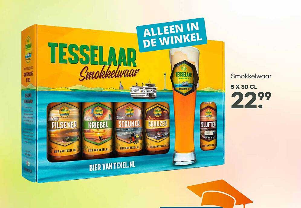 Tesselaer Smokkelwaar 5 x 30 cl