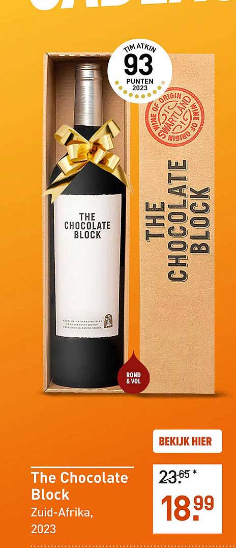The Chocolate Block Zuid-Afrika, 2023