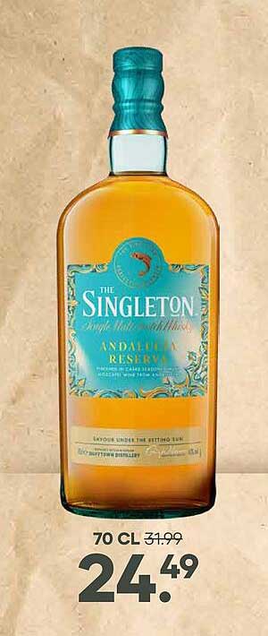 The Singleton Single Malt Whisky Andalusia Reserva 70 cl