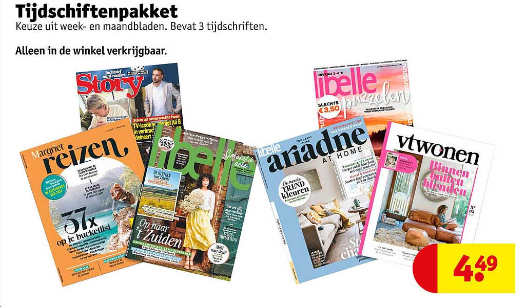 Tijdschriftenpakket