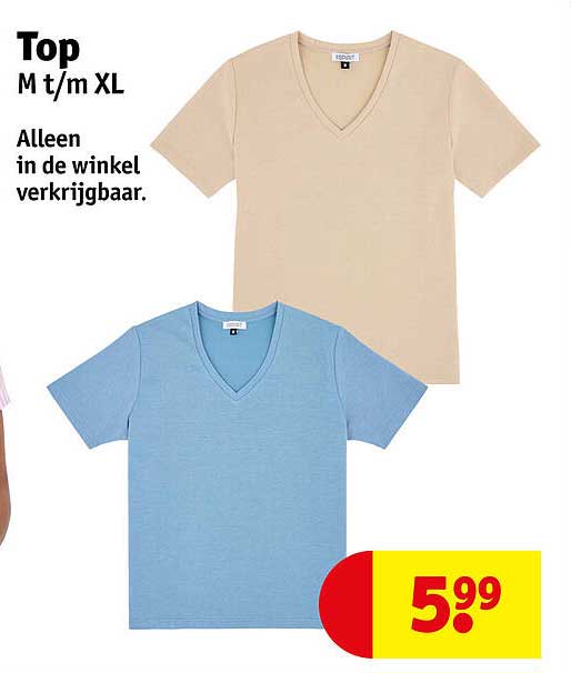 Top M t/m XL