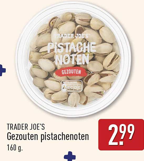 TRADER JOE'S Gezouten pistachenoten