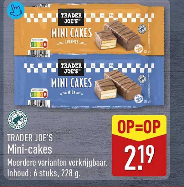 TRADER JOE'S Mini-cakes