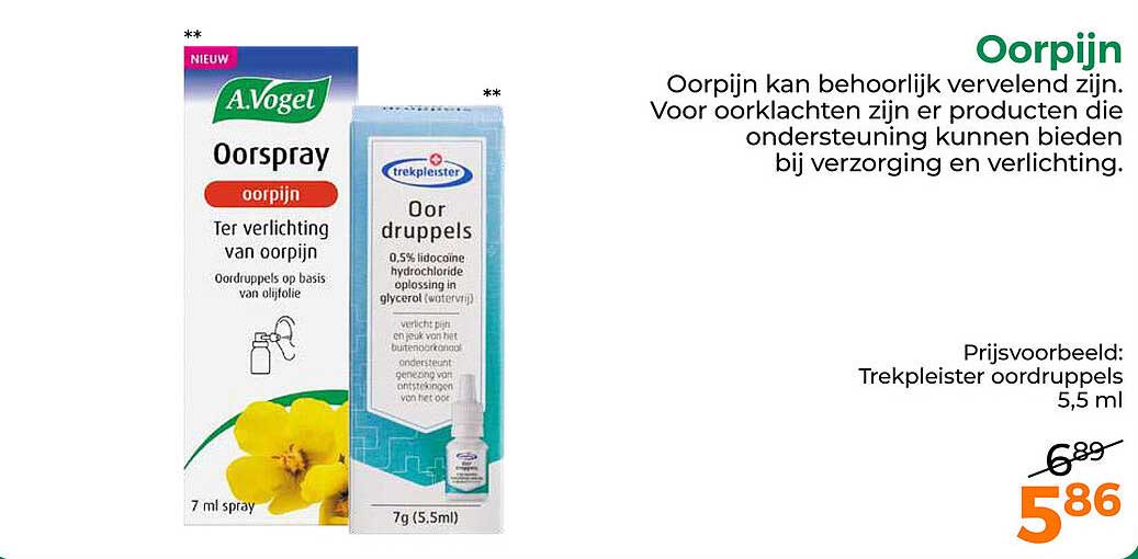 Trekpleister oordruppels 5,5 ml