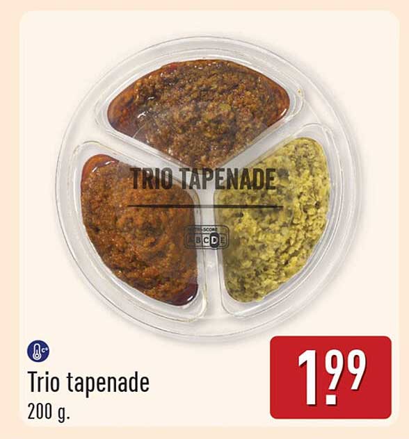 Trio tapenade
