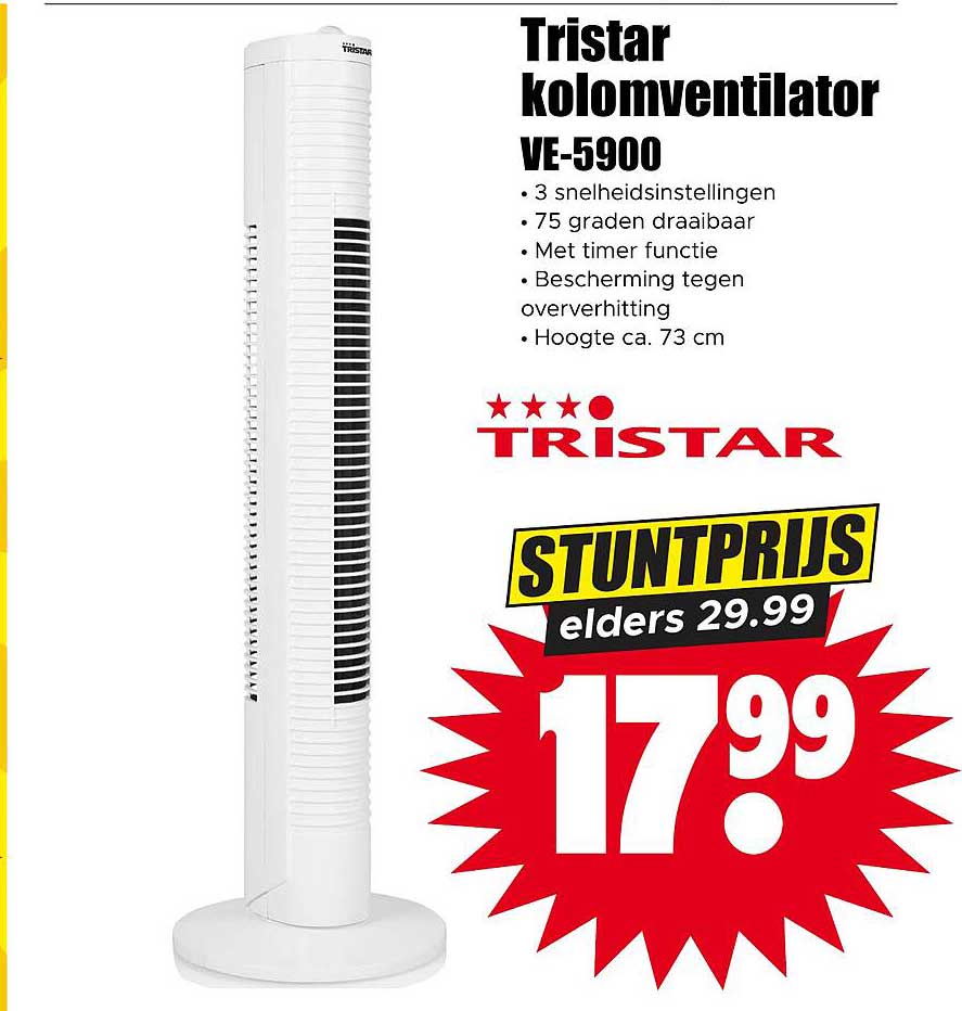 Tristar kolomventilator VE-5900