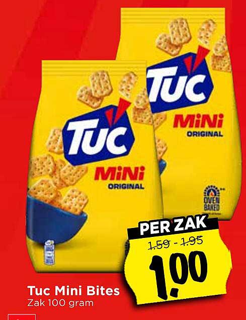 Tuc Mini Bites Zak 100 gram