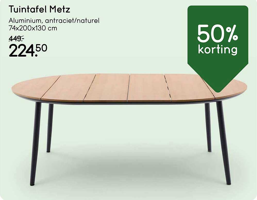 Tuintafel Metz