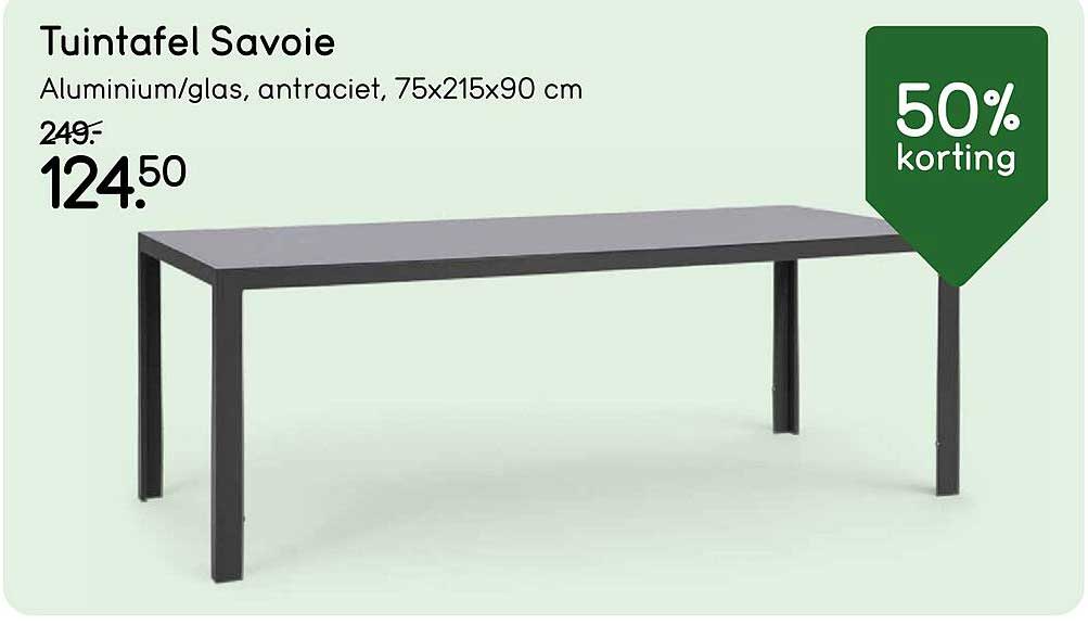 Tuintafel Savoie