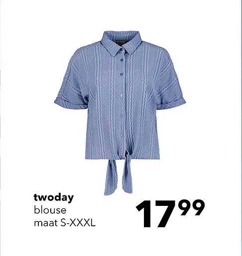 twoday blouse maat S-XXXL