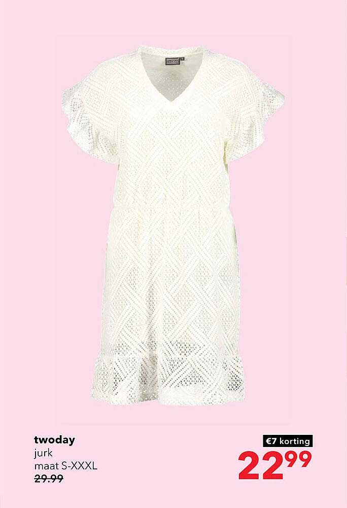 twoday jurk maat S-XXXL