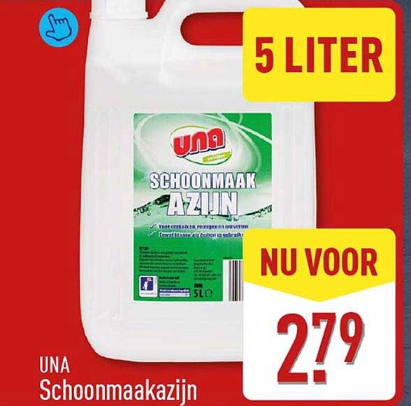 UNA Schoonmaakazijn 5 liter