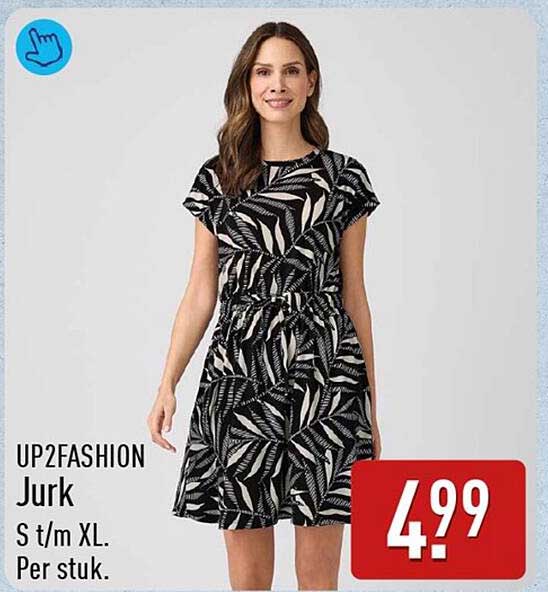 UP2FASHION Jurk S t/m XL. Per stuk.