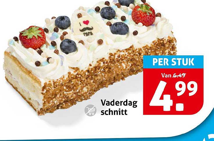 Vaderdag schnitt PER STUK