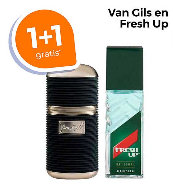 Van Gils en Fresh Up 1+1 gratis