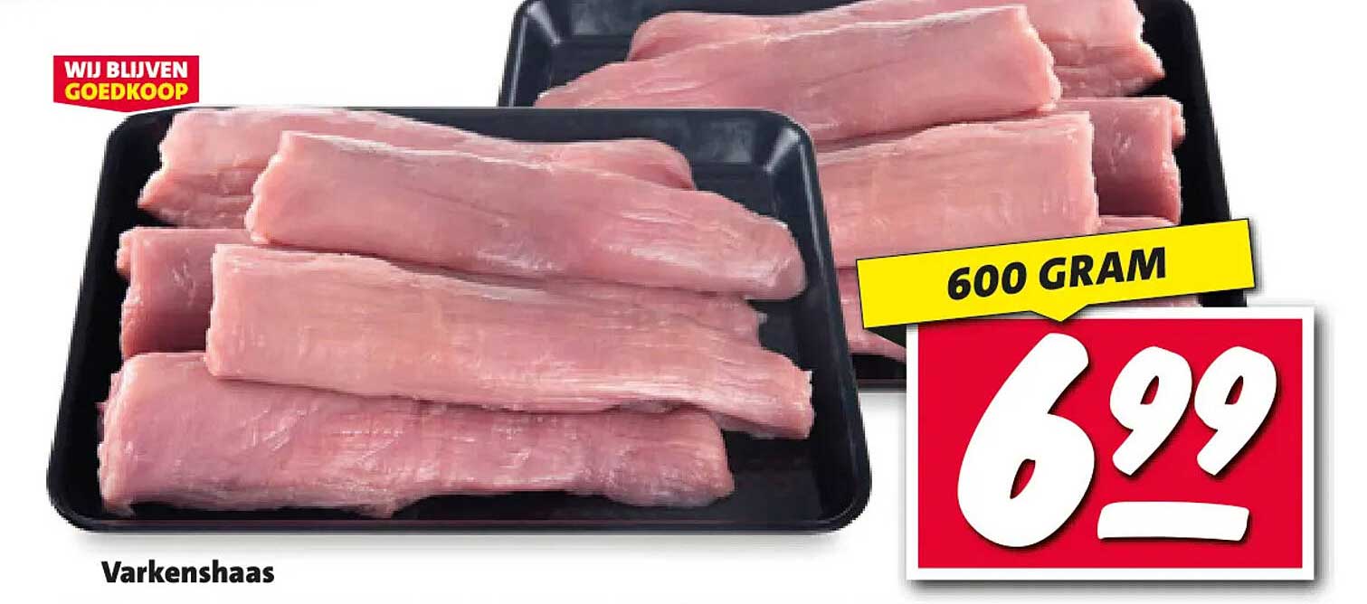 Varkenshaas 600 gram