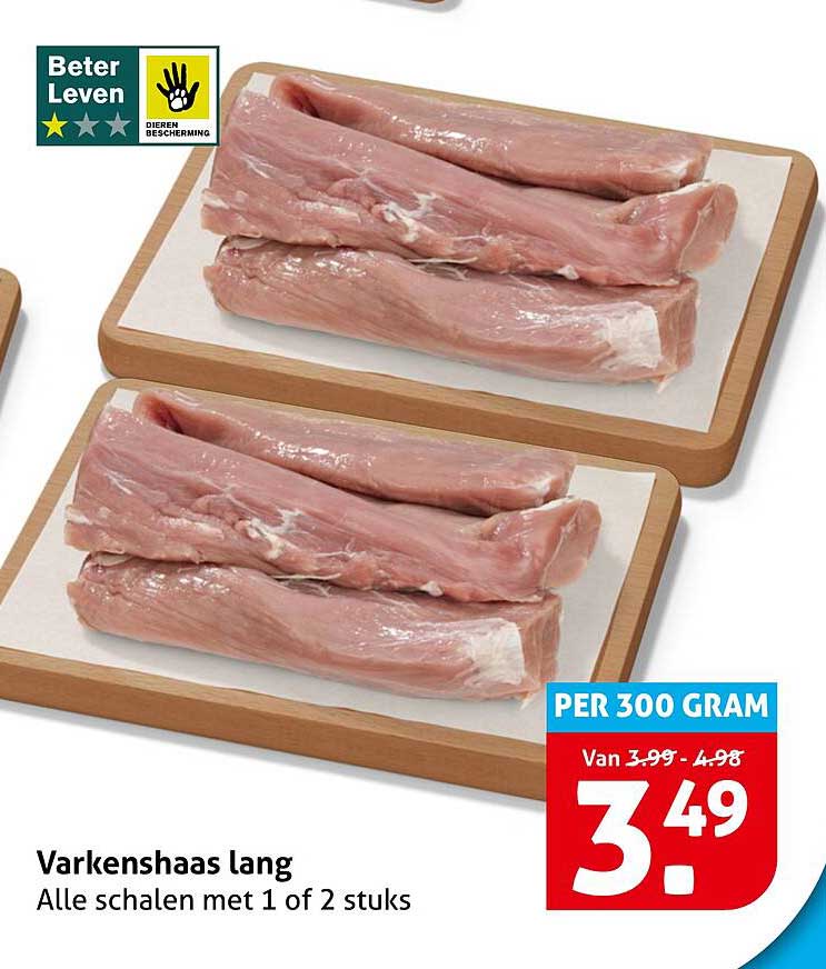 Varkenshaas lang