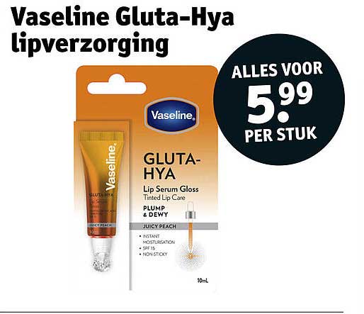 Vaseline Gluta-Hya lipverzorging