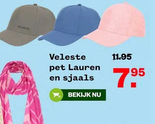 Veleste pet Lauren en sjaals