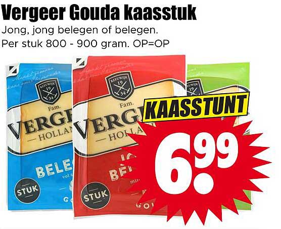 Vergeer Gouda kaaststuk