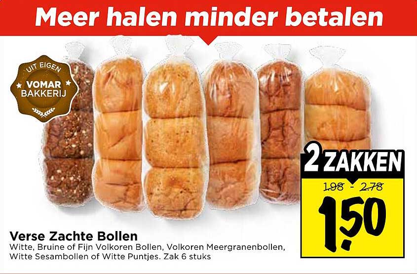 Verse Zachte Bollen 2 ZAKKEN