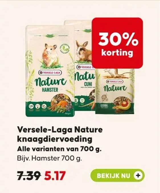 Versele-Laga Nature knaagdiervoeding