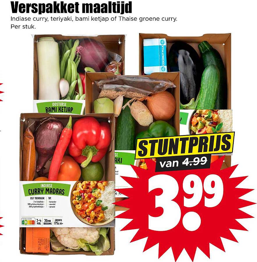 Verspakket maaltijd