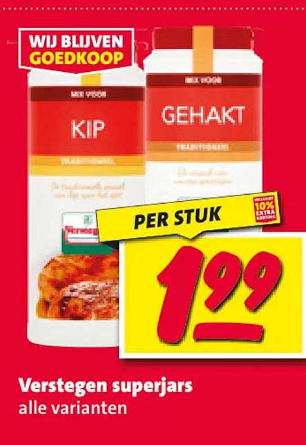 Verstegen superjars alle varianten PER STUK
