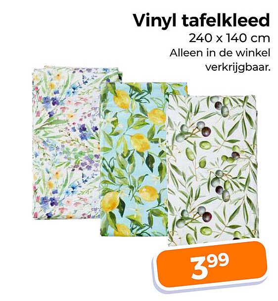 Vinyl tafelkleed