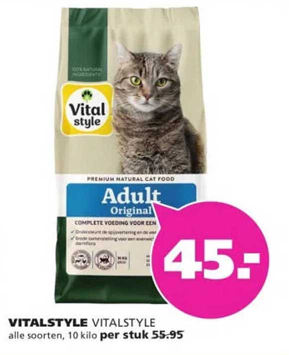 VITALSTYLE alle soorten, 10 kilo per stuk