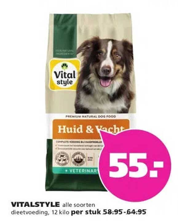 VITALSTYLE alle soorten dieetvoeding, 12 kilo per stuk